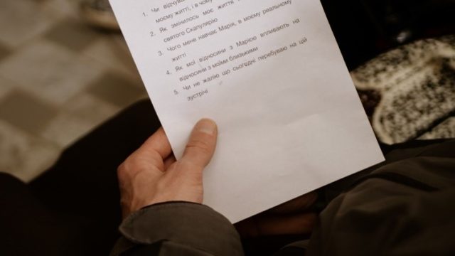 Паломництво осіб облачених в Скапулярій