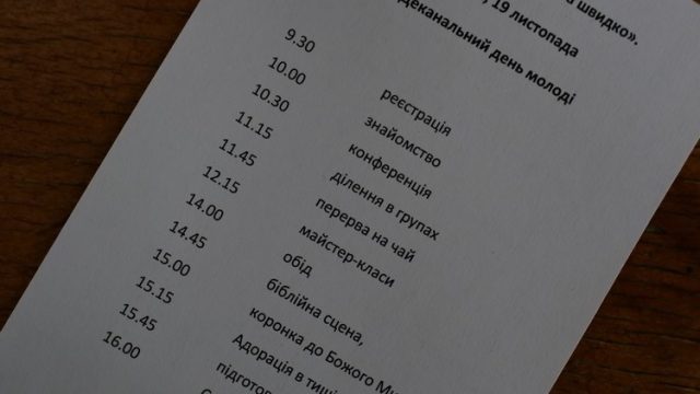 Деканальний день молоді 2022